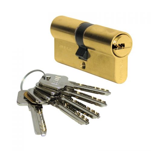 CILINDRO SEGURIDAD 34X34 LATON L/L HS-6 5LL AZBE