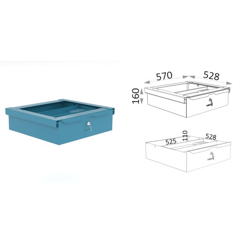CAJON P/BANCO 133 HECO