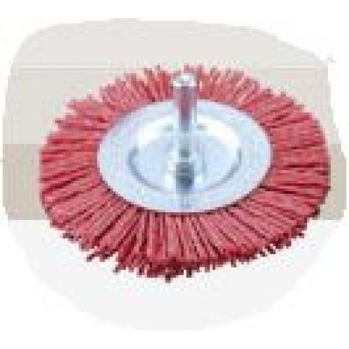 DISCO C/VASTAGO ABRASLON 100mm ROJO GR80
