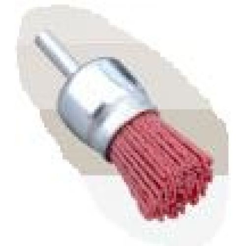 BROCHA C/VASTAGO ABRASLON 22mm ROJO GR80