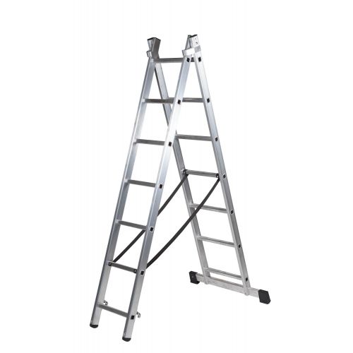 ESCALERA DOBLE C/BASE 7X2 PROFESIONAL KETTAL