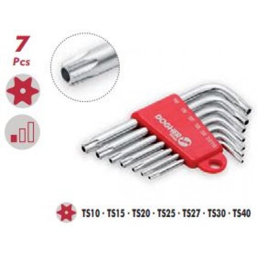 JGO 7 LLAVES TORX INVIOL TORX 10 A TORX 40 DOGHER