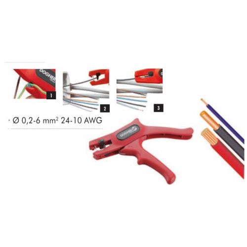 PELACABLES AUTOM AJUSTABLE 0,2-6mm2 CUTPRO DOGHER