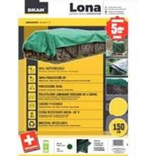 LONA PROTECCION UNIVERSAL 3X5 VERDE