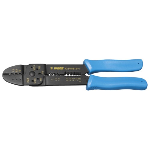 ALICATE TERMINALES 240mm 1,5-6,0 425/4AB UNIOR