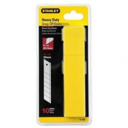 PAQ 10U REPUESTO CUTTER 25mm STANLEY