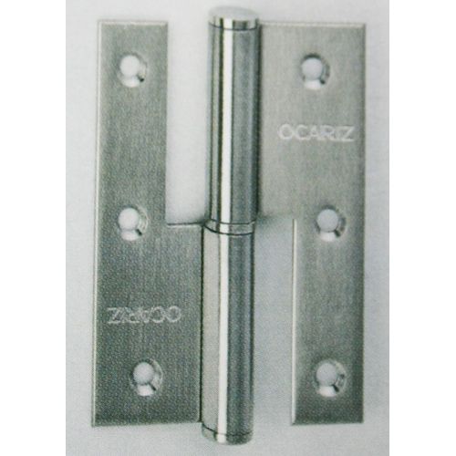 PERNIO 90X65mm A/INOX C/CUAD S/REM DCH OCARIZ