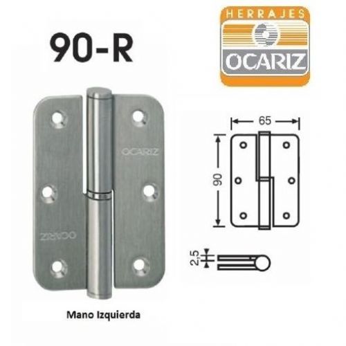 PERNIO 90R IZQ INOX 90X65 OCARIZ