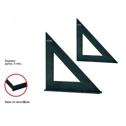 CARTABON VACIADO C/TACON NEGRO 200X200mm