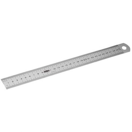 REGLA SEMI-RIGIDA A/INOX 300X30X0,8