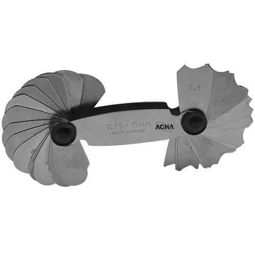 PLANTILLA RADIOS CONCAVO/CONVEXO INOX 17U