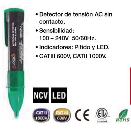 DETECTOR TENSION SIN CONTACTO