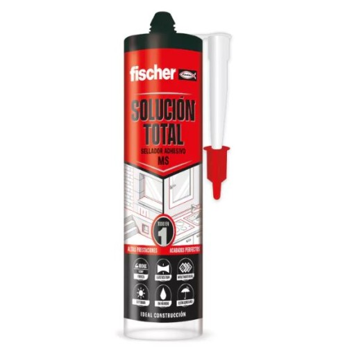 CARTUCHO SOLUCION TOTAL MS BLANCO 290ml FISCHER