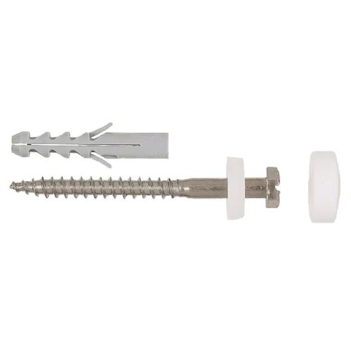 CONJUNTO FIJACION SANITARIO WCN1 BLANCO FISCHER