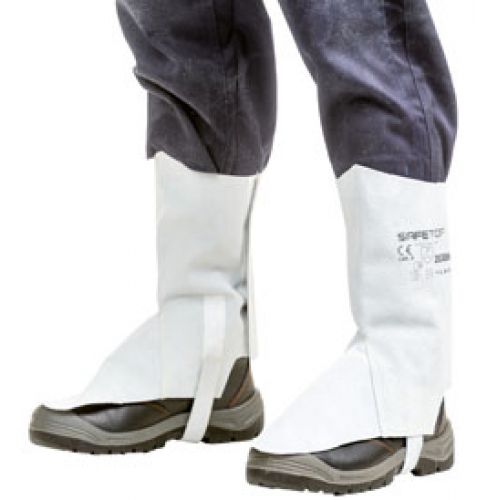 JGO POLAINAS CRUPON VACUNO C/VELCRO