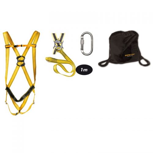 ARNES+ESLINGA 1M +MOSQUETON+MOCHILA ELBRUS 51