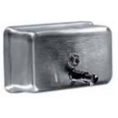 DOSIFICADOR JABON HORIZONTAL INOX SATINADO