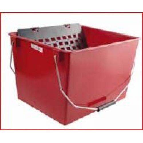 CUBETA PLASTICO 2 ASAS+REJILLA PLASTICO