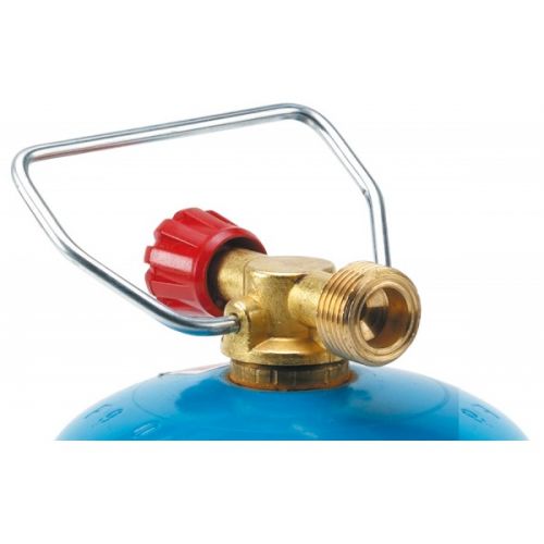 GRIFO P/BOTELLA AZUL CON ASA SAL HORIZONTAL