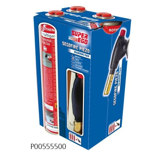 SOPLETE SEGOFIRE PIEZO+3 CARGAS BPT300 SUPER EGO