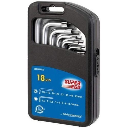 JGO LLAVES ALLEN + TORX 18PCS SUPER EGO