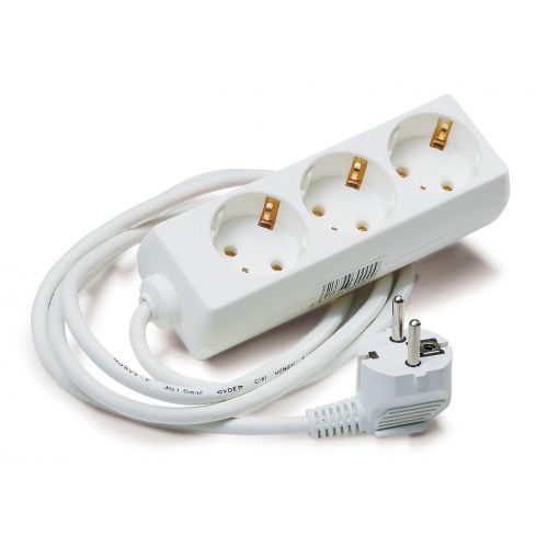 BASE MULTIPLE 3T 2P+TT 1,4M CABLE+INT TAYG