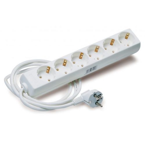 BASE MULTIPLE 6T 2P+T C/INT 1,4M CABLE TAYG