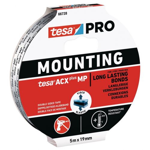 ROLLO CINTA D/CARA 5mmX19M MOUNTING TESA