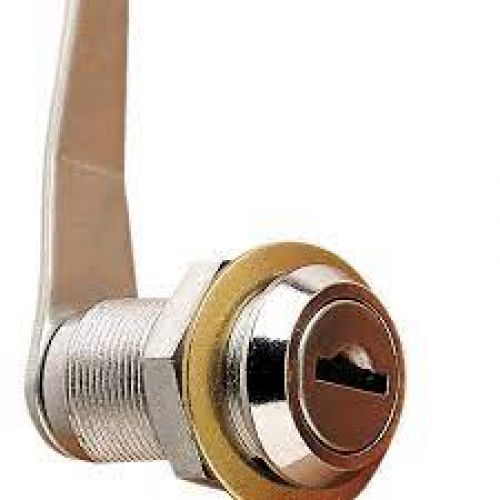 CERRADURA BUZON 28mm 16mm DIAM LATONADO