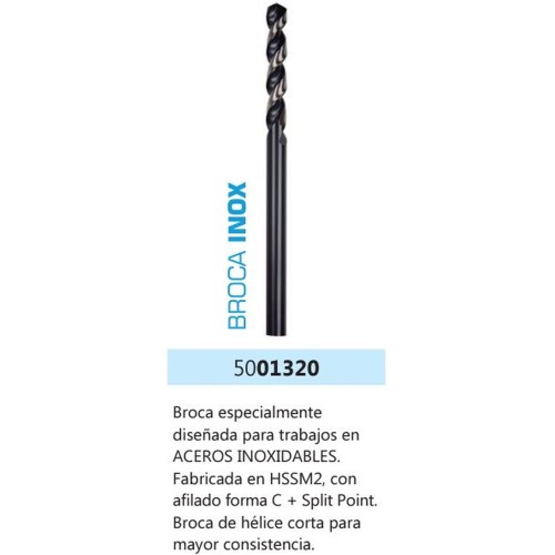 BROCA HI-INOX 6,80mm PRESTO DIN 338