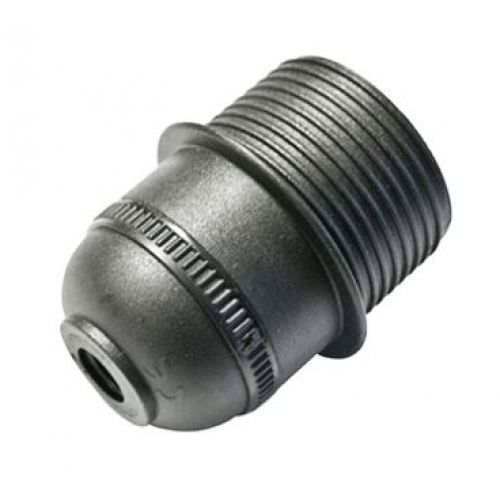 PORTALAMPARAS ROSCA C TOPE E27 NEGRO