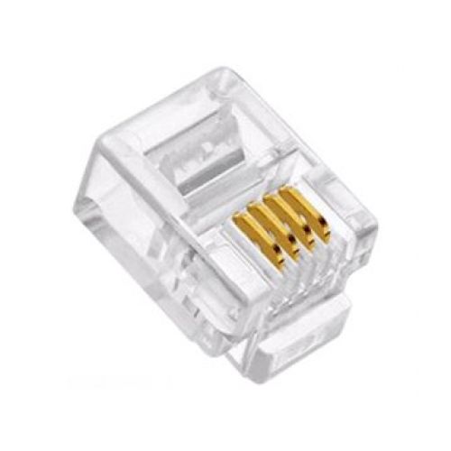 CONECTOR MODULAR 6P4C RJ11