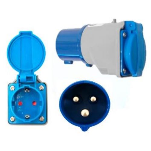 ADAPTADOR CETAC A SCHUKO 16A
