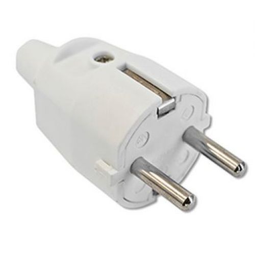 CLAVIJA TT GOMA  10/16A 4,8mm BLANCA