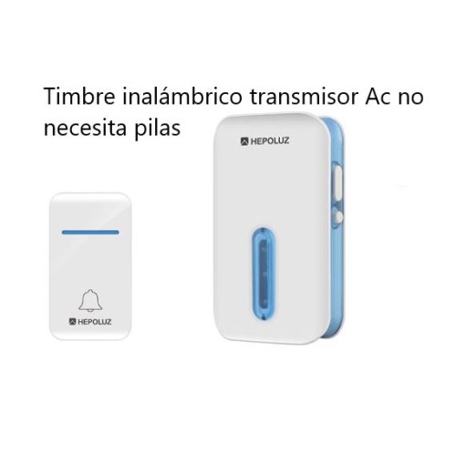 TIMBRE INALAMBRICO TRANSM AC AMAIA
