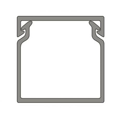 TIRA 2M CANALETA 12X12 BLANCA ADHESIVA