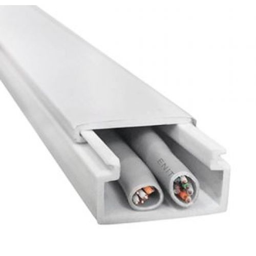 CANALETA C/TAPA BLANCA 40X17X2000