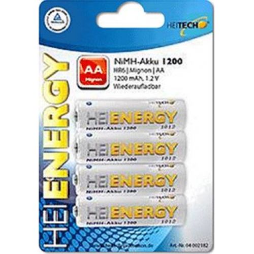 PAQ.4U PILA R06 NIMH 1200MAH RECARGABLE AA