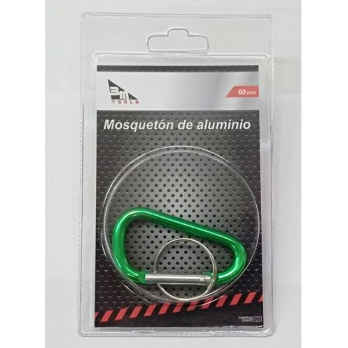 MOSQUETON ALUMINIO 60mm