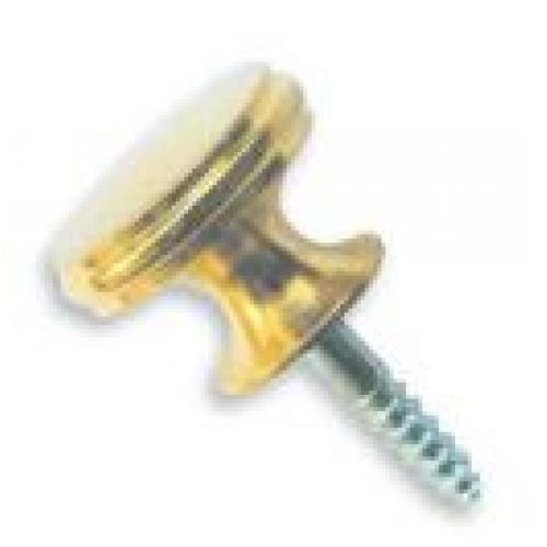 POMO LISO C/ESPIGA ROSCADA 20/25 LATON