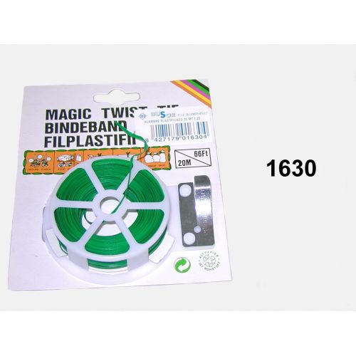ROLLO ALAMBRE 20M PLASTIFICADO+CORTADOR