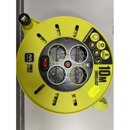 EXTENSIBLE 10M 3X1,5 C/TERMICO+INTERRUPTOR