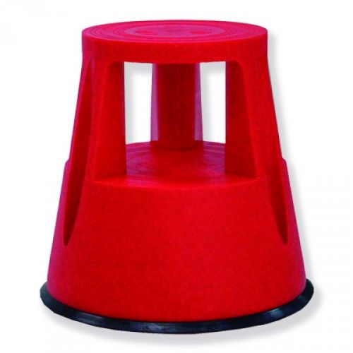 TABURETE PLASTICO C/RUEDAS ( PIE ELEFANTE)