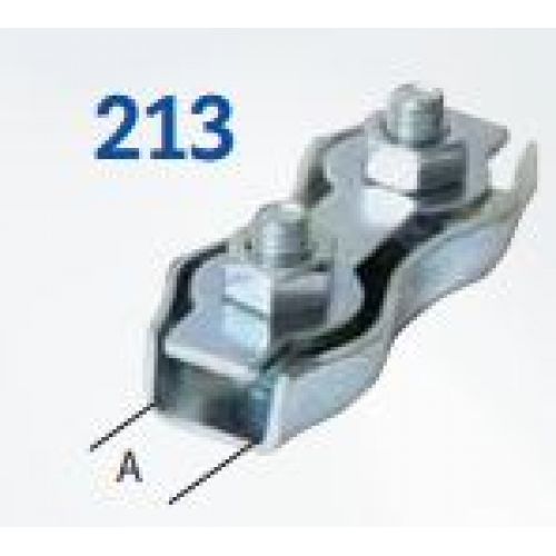 SUJETACABLES CHAPA 6X2