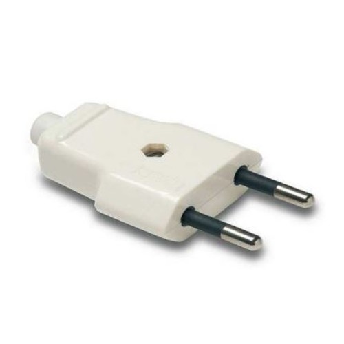 CLAVIJA 10A 250V BLANCA FAMATEL