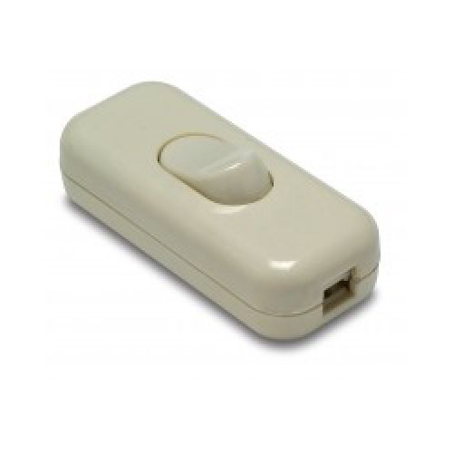 INTERRUPTOR PASO UNIPOLAR 2A 250V BLANCO
