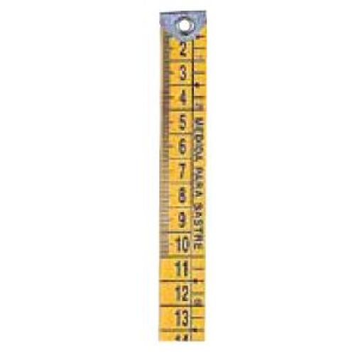 CINTA MEDIR DE SASTRE 1,5MX20mm AMARILLO