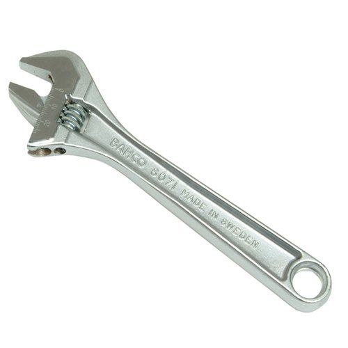 LLAVE INGLESA 8" M/CENTRAL CROMADA BAHCO
