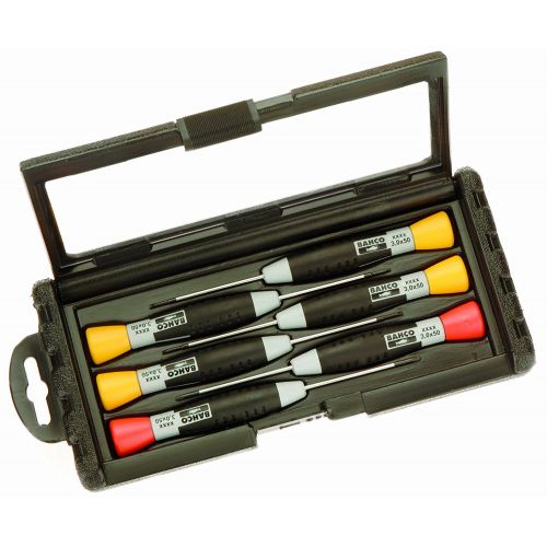 JGO 6 DESTORNILLADOR PRECISION PL/PH BAHCO