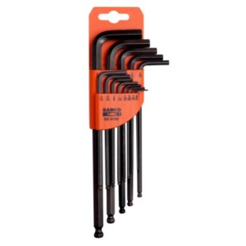 JGO 12 LLAVES ALLEN P/BOLA 0,05-5/16" BAHCO
